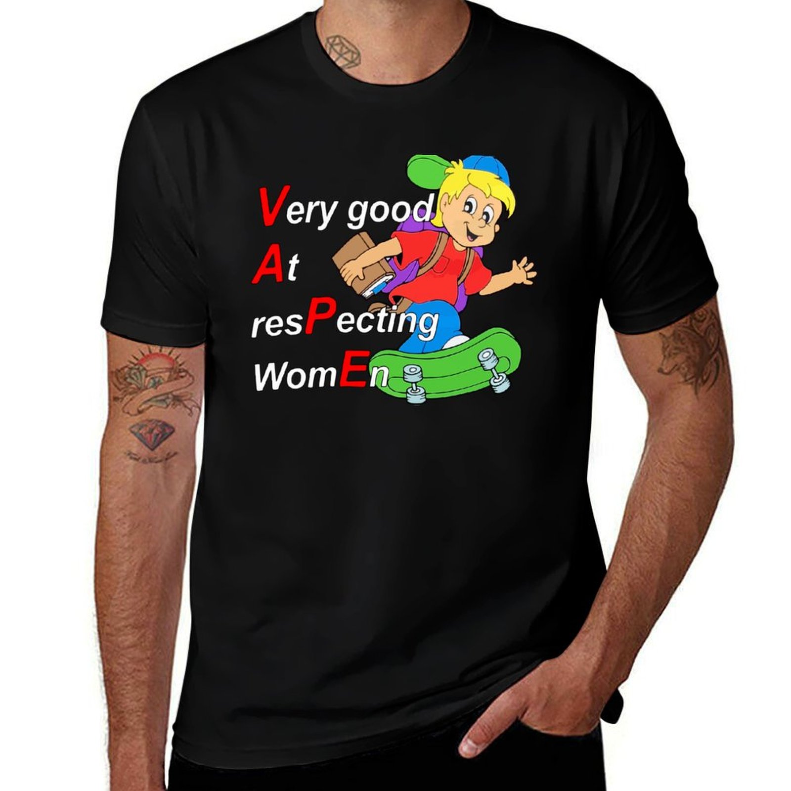 Vaping Goods - Ya, saya sangat menghormati wanita. Kaos