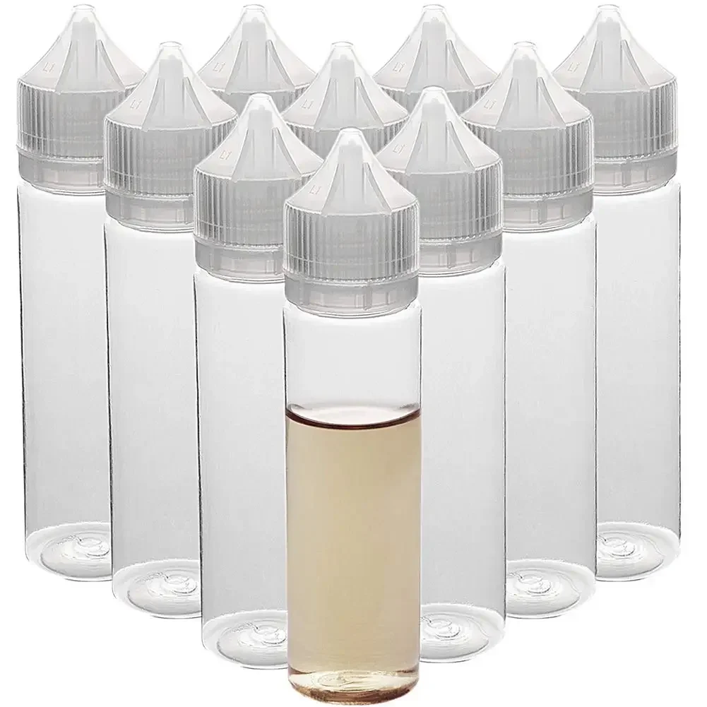 Juice Bottle Dropper - 50 Buah 30/60/100/120Ml Botol Penetes Plastik