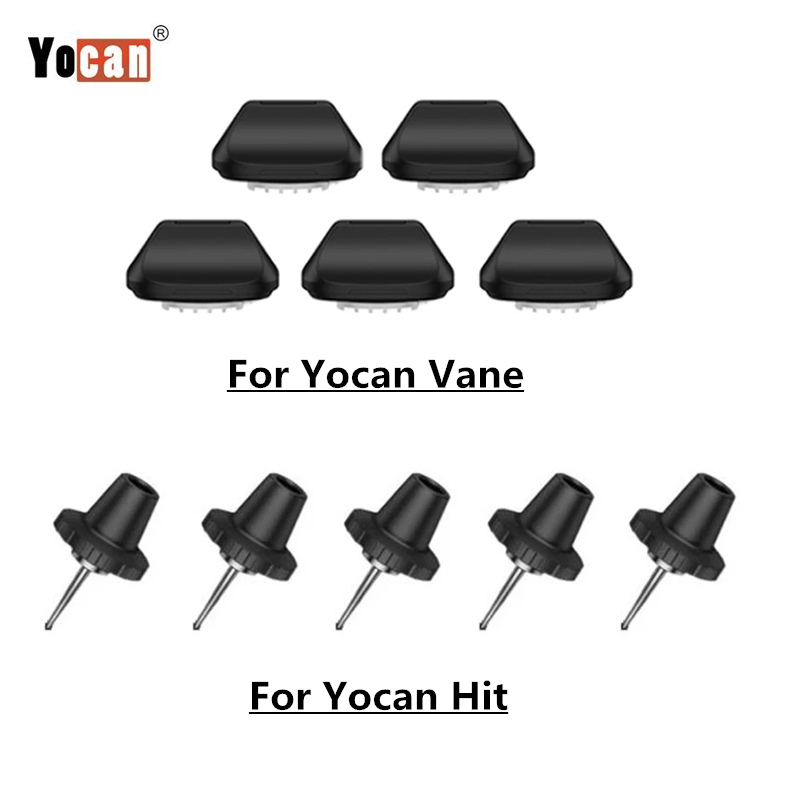 Dry Herb Vaping Accessories - 5 buah/pak asli Yocan Hit /