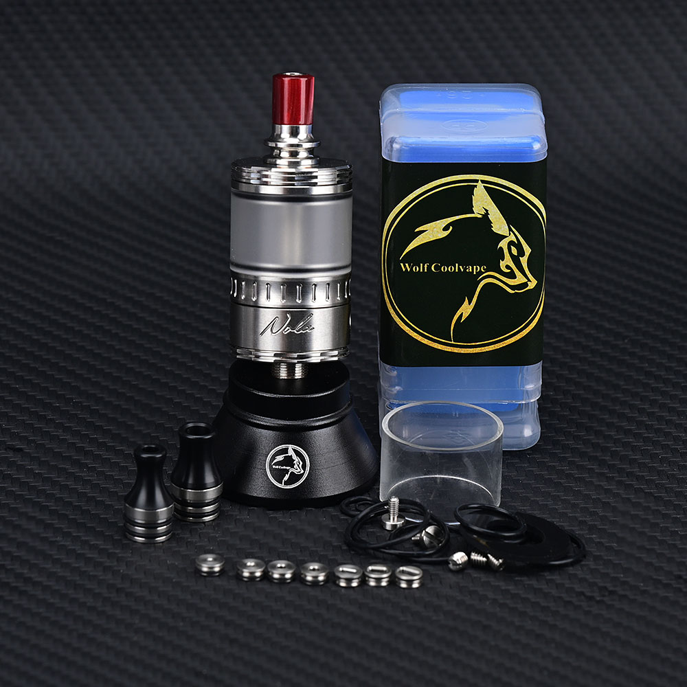 Wolfcoolvape NOLA RTA Atomizer - Vaping Air ulasan dan harga