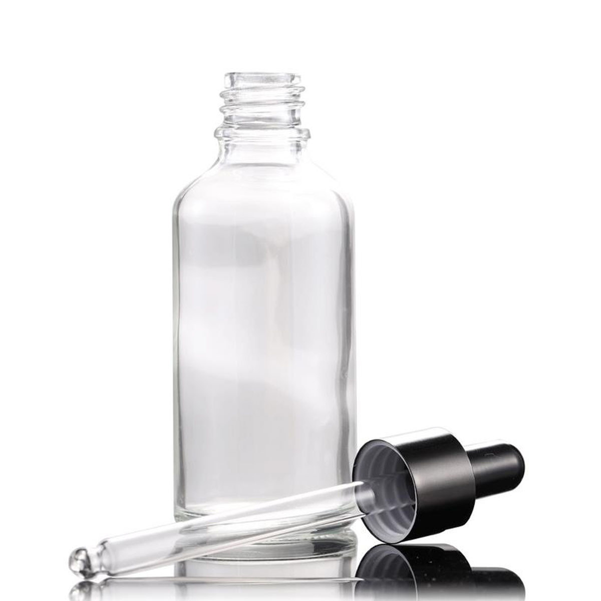 Botol tetes kaca bening, 5/10/ - Juice Bottle Dropper ulasan dan harga