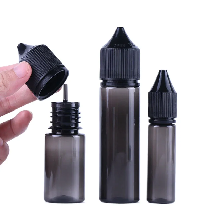 Botol tetes plastik PET hitam, - Juice Bottle Dropper ulasan dan harga