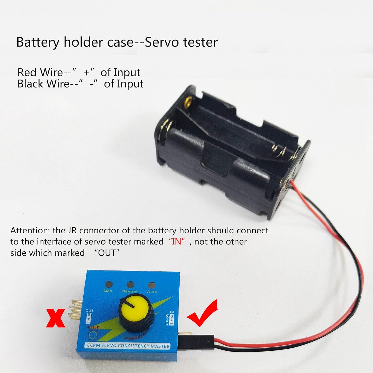 3CH Digital Servo Tester ESC P - Battery Case Storage ulasan dan harga