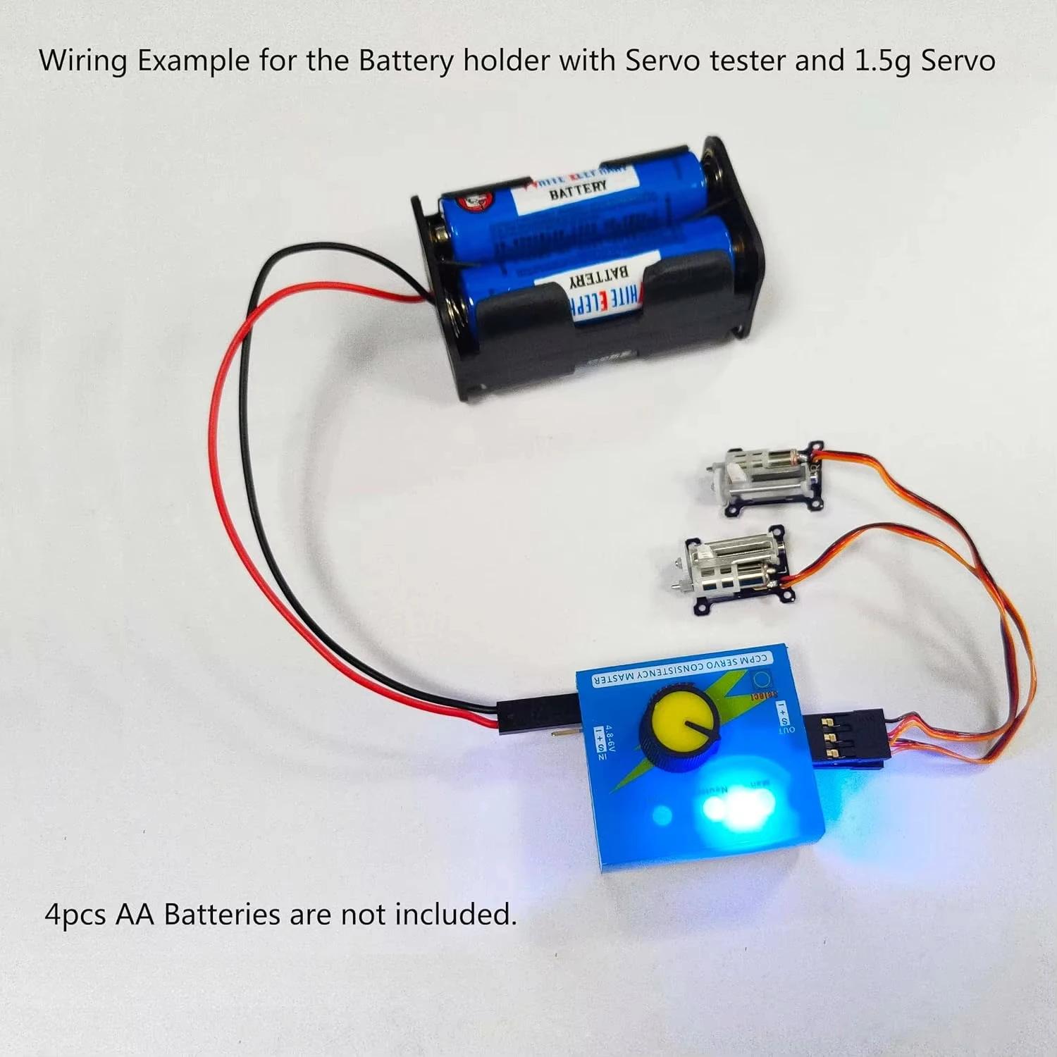 3CH Digital Servo Tester ESC P - Battery Case Storage ulasan dan harga