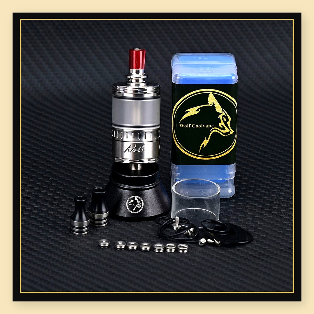 Wolfcoolvape NOLA RTA 3.2ml At - Vaping Air ulasan dan harga