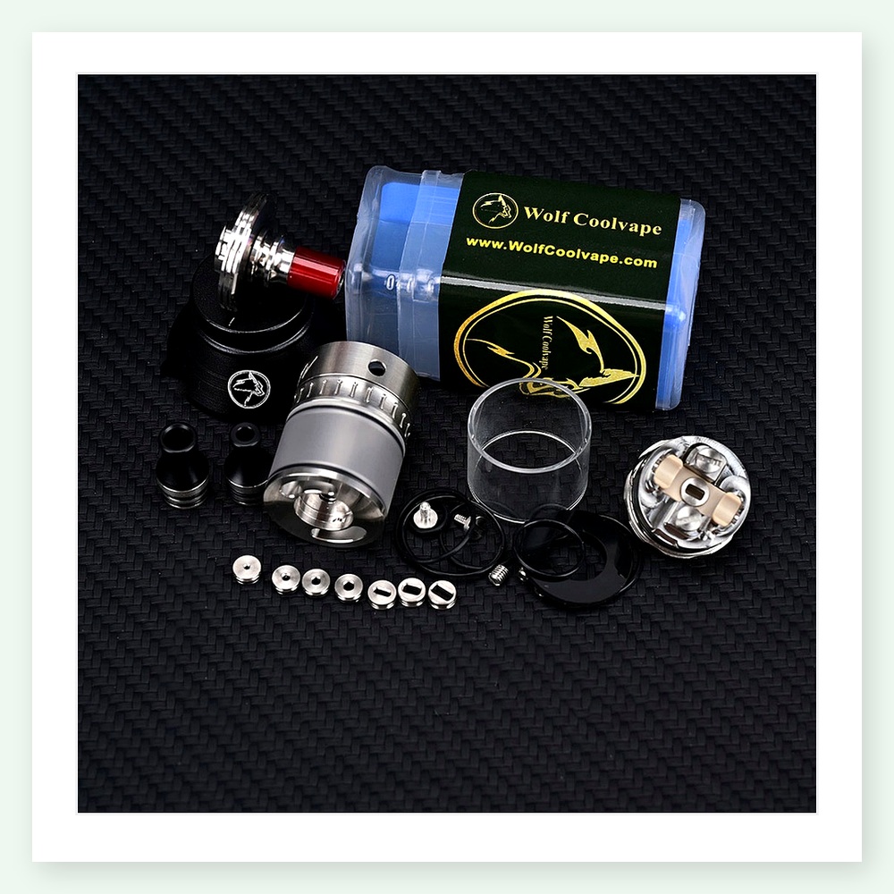 Wolfcoolvape NOLA RTA 3.2ml At - Vaping Air ulasan dan harga