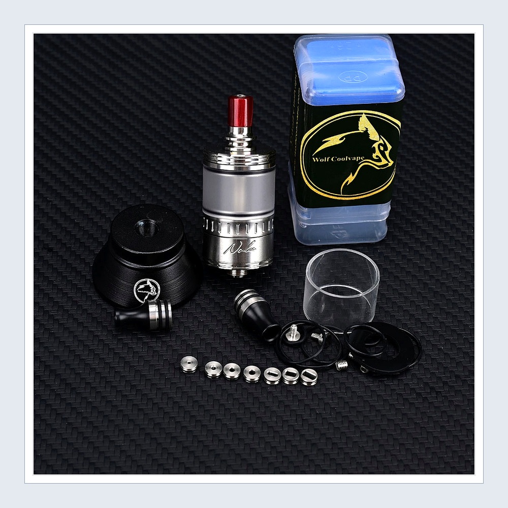 Wolfcoolvape NOLA RTA 3.2ml At - Vaping Air ulasan dan harga