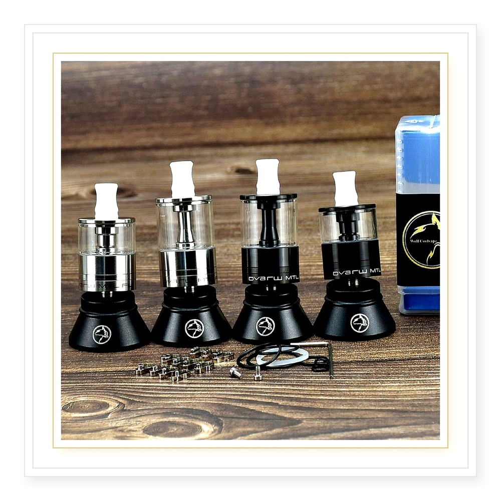 Dvarw MTL FL RTA 24mm Atomizer - Vape Coil Replacement ulasan dan harga