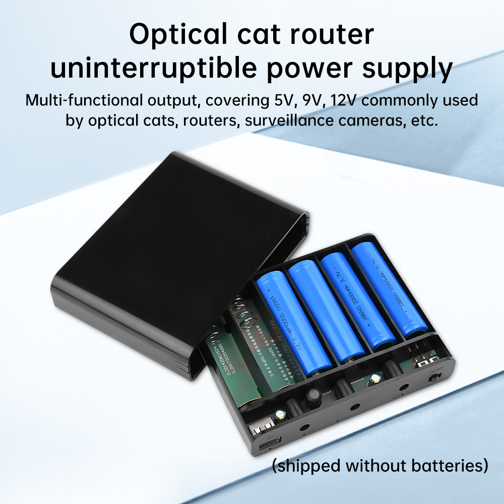 Kotak Power Bank Output 5V9V12 - Battery Case Storage ulasan dan harga