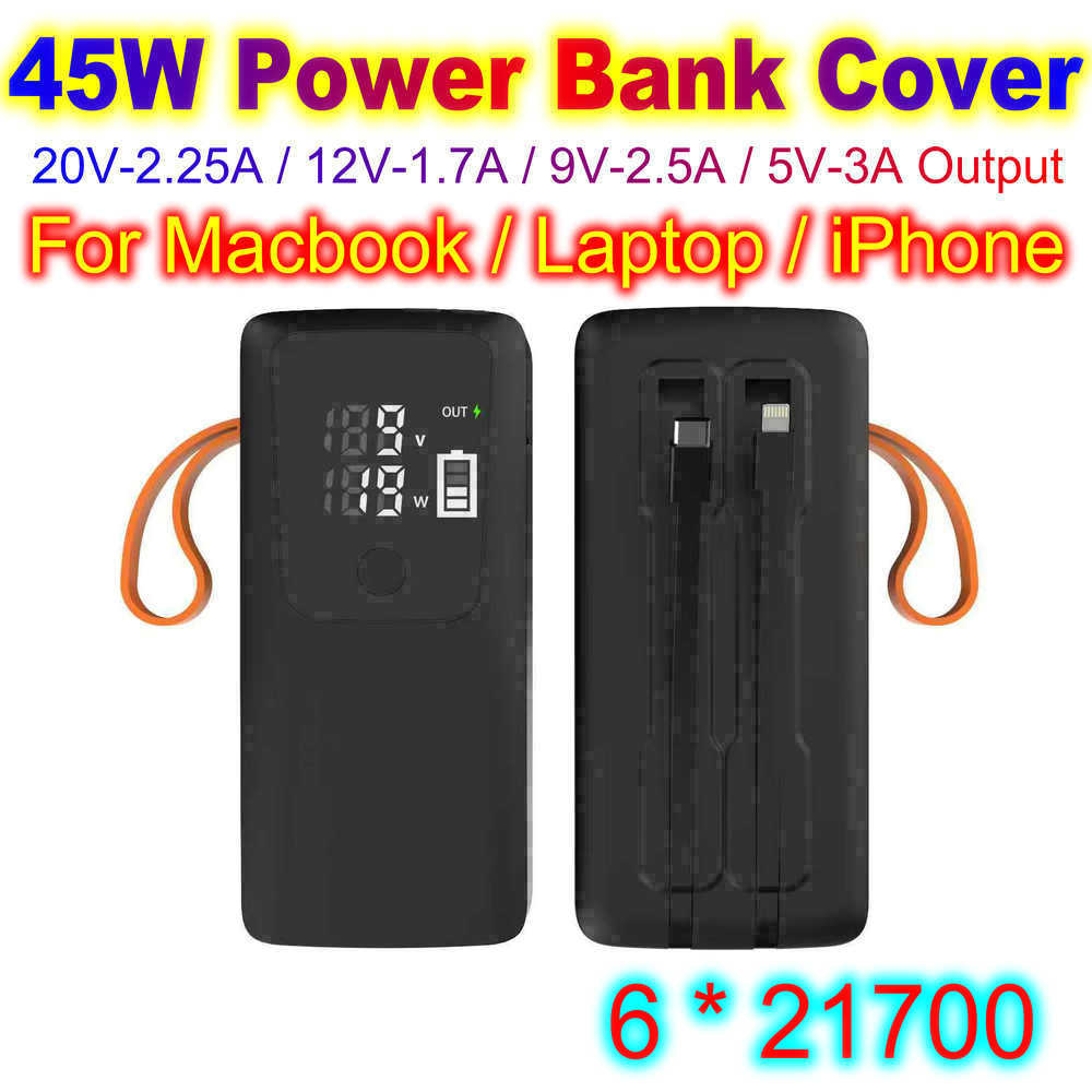 Casing Power Bank 45W 21700 un - Battery Case Storage ulasan dan harga