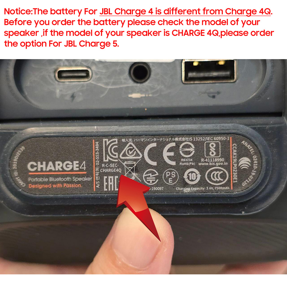 Baterai Pengganti ID998 IY068  - Jbl Speaker Charge 5 ulasan dan harga