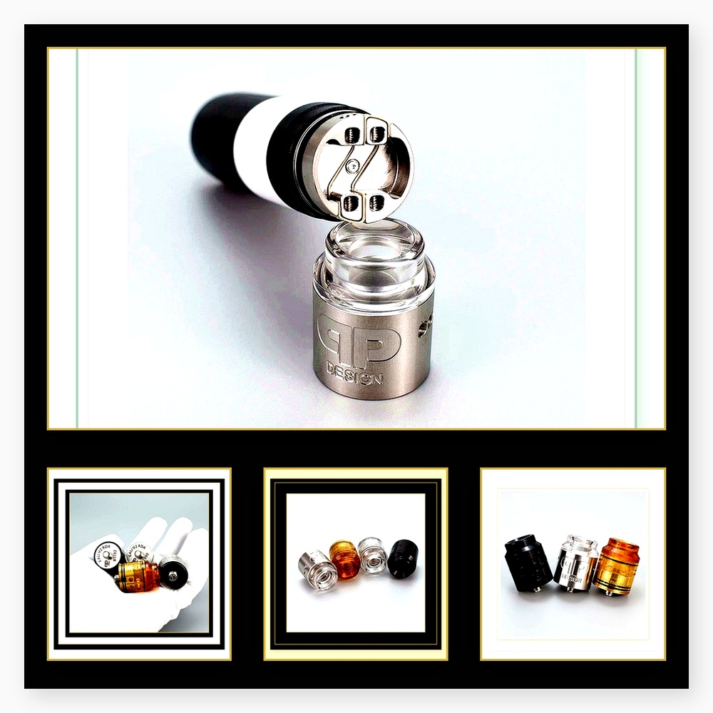 QP KALI V2 RDA 25mm Dual Coil  - Vape Coil Replacement ulasan dan harga
